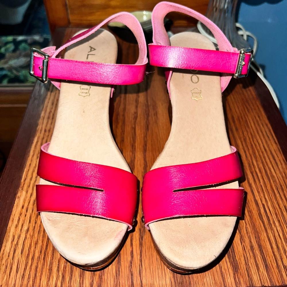 Aldo pink heels
